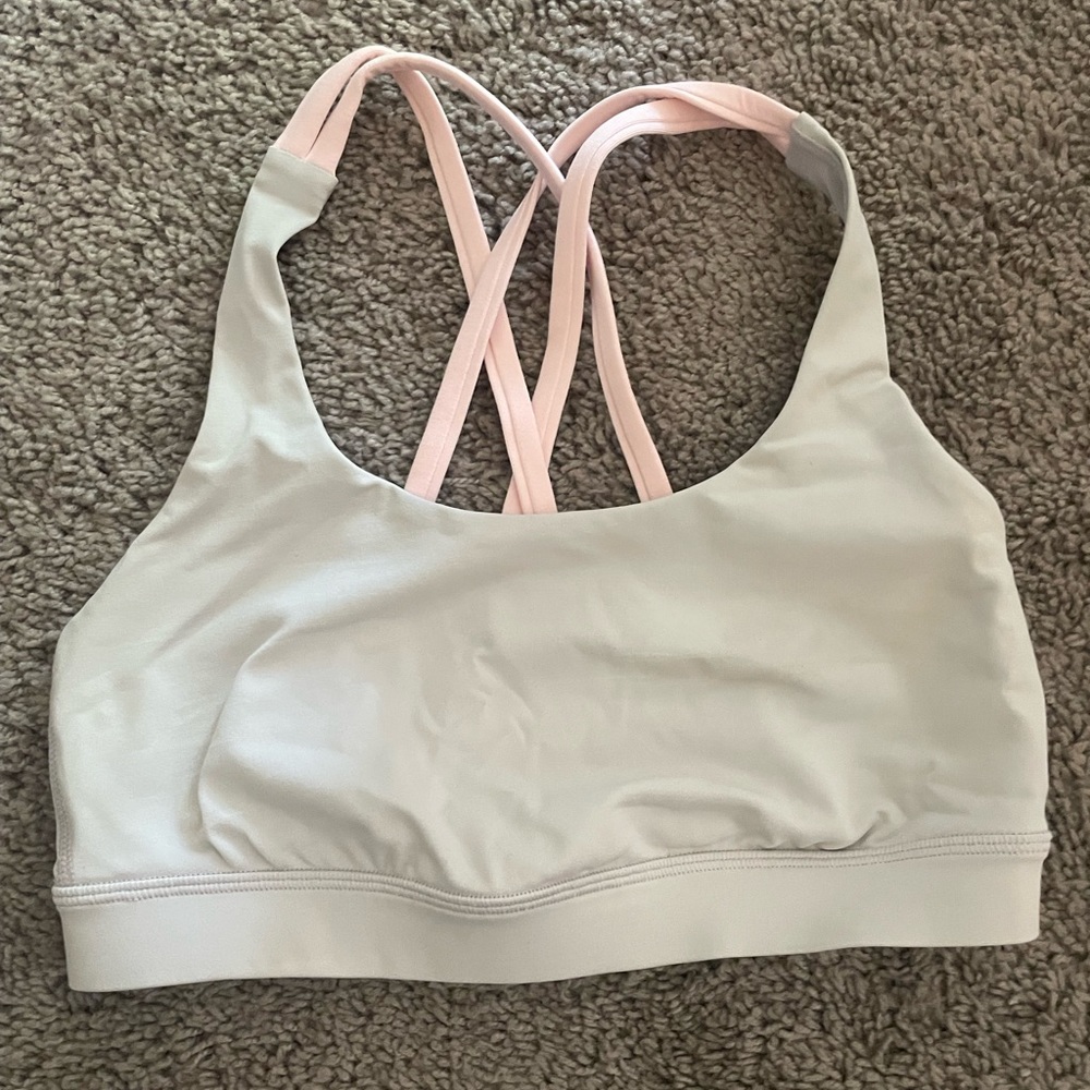 Lululemon sports bra cross cross back